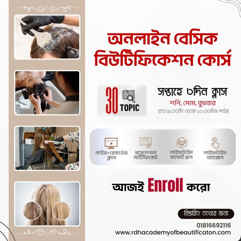 Online Beautification Course